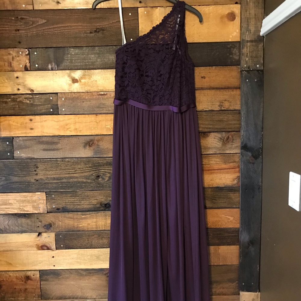 David’s bridal bridesmaid dress